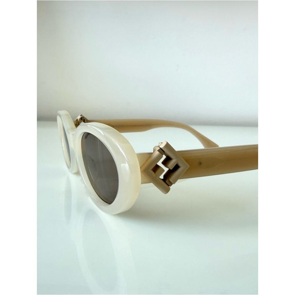 NEW!!! FENDI women oval sunglasses FE40140U 57E Authentic - Picture 4 of 6